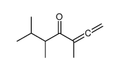 3,5,6-trimethylhepta-1,2-dien-4-one Structure