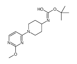 tert-butyl N-[1-(2-methoxypyrimidin-4-yl)piperidin-4-yl]carbamate picture