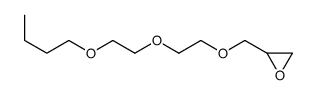 2-[2-(2-butoxyethoxy)ethoxymethyl]oxirane结构式