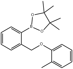 Pinacol 2-(2-methylphenoxymethyl) phenylboronic acid pinacol ester picture