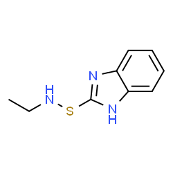 1H-Benzimidazole-2-sulfenamide,N-ethyl-(9CI)结构式