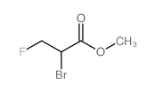 2-Bromo-3-fluoropropionic acid methyl ester Structure