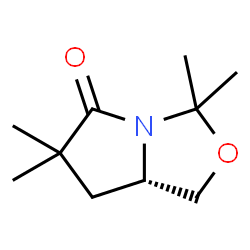 (S)-3,3,6,6-TETRAMETHYLTETRAHYDROPYRROLO[1,2-C]OXAZOL-5(3H)-ONE结构式