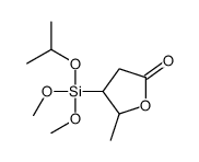 4-[dimethoxy(propan-2-yloxy)silyl]-5-methyloxolan-2-one Structure