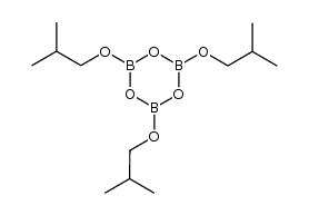 tris(isobutyloxy) boroxine结构式