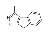 3-methyl-8H-indeno[1,2-d]isoxazole Structure