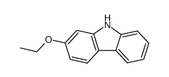 9H-Carbazole,2-ethoxy-(9CI)结构式