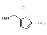 (5-甲基噻吩-2-基)甲胺盐酸盐结构式