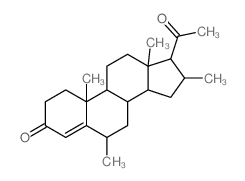 Pregn-4-ene-3,20-dione, 6,16-dimethyl-, (6beta,16alpha)- (9CI) picture