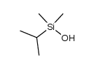 isopropyl-dimethyl-silanol Structure