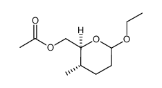 2H-Pyran-2-methanol,6-ethoxytetrahydro-3-methyl-,acetate,(2S,3S)-[partial]-(9CI) picture