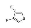 3,4-difluorothiophene Structure