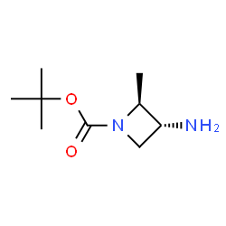 tert-butyl (2S,3R)-3-amino-2-methylazetidine-1-carboxylate图片