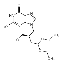2-氨基-9-[(2R)-4,4-二乙氧基-2-(羟甲基)丁基]-1,9-二氢-6H-嘌呤-6-酮图片