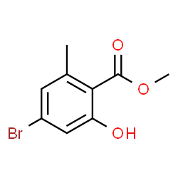 Methyl 4-bromo-2-hydroxy-6-methylbenzoate Structure