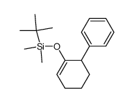 6-phenyl-1-(tert-butyldimethylsilyloxy)cyclohex-1-ene结构式