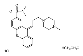 Thiothixene structure