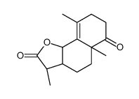 (3S,3aS,5aR,9bS)-3,5a,9-trimethyl-3a,4,5,7,8,9b-hexahydro-3H-benzo[g][1]benzofuran-2,6-dione Structure