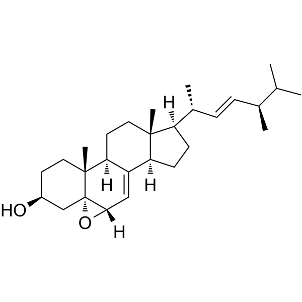 5,6-Epoxyergosterol Structure