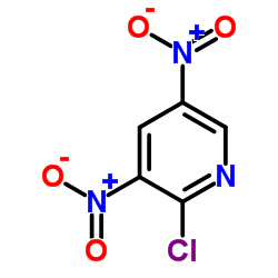 2-氯-3,5-二硝基吡啶结构式