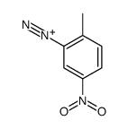 2-methyl-5-nitrobenzenediazonium structure