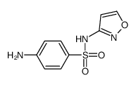 3-磺酰胺异噁唑结构式