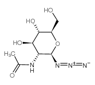 2-乙酰氨基-2-脱氧-beta-d-吡喃葡萄糖叠氮化物图片