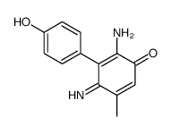 (4'-hydroxyphenyl)-3-amino-6-methylbenzoquinoneimine structure