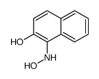 1-(hydroxyamino)naphthalen-2-ol Structure