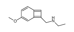 N-Ethyl-4-methoxybicyclo[4.2.0]octa-1,3,5,7-tetrene-7-methanamine结构式