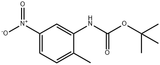 Tert-butyl (2-methyl-5-nitrophenyl)carbamate Structure