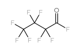 perfluorobutyryl fluoride Structure