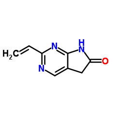 2-Vinyl-5,7-dihydro-6H-pyrrolo[2,3-d]pyrimidin-6-one Structure