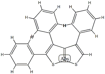 2,3,4-Triphenyl[1,2]dithiolo[1,5-b][1,2]dithiole-7-SIV Structure