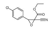 ethyl 3-(4-chlorophenyl)-2-cyanooxirane-2-carboxylate Structure