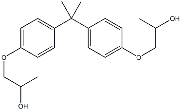 Propoxylated Bisphenol A structure