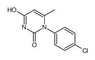 1-(4-chlorophenyl)-6-methylpyrimidine-2,4-dione Structure