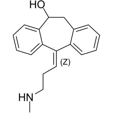 (Z)-10-Hydroxy Nortriptyline structure