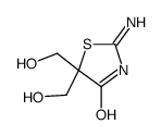 2-amino-5,5-bis(hydroxymethyl)-1,3-thiazol-4-one Structure