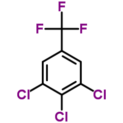 3,4,5-Trichlorobenzotrifluoride Structure