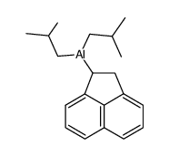 1-acenaphthenyl(diisobutyl)aluminum Structure