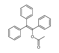 1-acetoxy-1,2,2-triphenylethene Structure