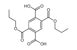 1,2,4,5-Benzene-tetracarboxylic acid, dipropyl ester结构式