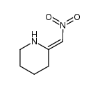 Piperidine, 2-(nitromethylene)-, (Z)- (9CI)结构式