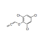 1,3,5-Trichloro-2-(propa-1,2-dien-1-yloxy)benzene Structure