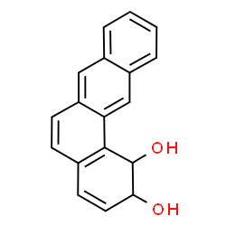 benzanthracene-1,2-dihydrodiol structure