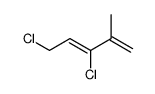 3,5-dichloro-2-methylpenta-1,3-diene Structure