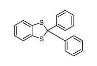 2,2-diphenyl-1,3-benzodithiole Structure