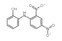 Phenol,2-[(2,4-dinitrophenyl)amino]- structure