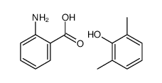 2-aminobenzoic acid,2,6-dimethylphenol结构式